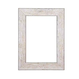 Azora Industries Style Offre Spéciale cadres de miroir en bois modernes avec des cadres de miroir en bois de couleur unie naturelle et brune - Product Image 3