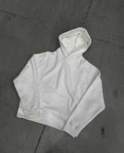 Sudadera con Capucha Personalizada de Estilo Urbano, 420 GSM, Felpa Francesa, Corte Recortado, Costuras en Contraste, Sudadera Holgada de Alta Calidad, Nueva Moda - Product Image 3