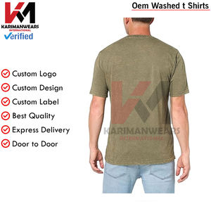 T-shirt à manches courtes avec poche de lavage minéral T-shirt de pêche Hommes Vêtements de plein air respirants Toute la journée Aventure T-shirts décontractés pour hommes - Product Image 2