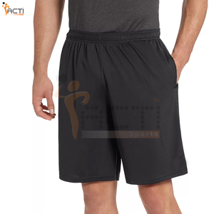 Pantalones cortos Premium personalizados con logotipo propio Pantalones cortos deportivos de verano ligeros de calidad premium 100% de poliéster - Product Image 5