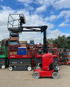 Excelente Plataforma Elevadora Vertical Manitou 100 VJR de 11 m, Plataforma de Trabajo Aérea Eléctrica, Equipo de Elevación Hidráulico para Construcción, 2650 kg - Product Image 3