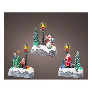 ไฟประดับตัวการ์ตูนคริสต์มาสคาเอมิงค์แบบคละรุ่น 487862-10x5.5x12ซม. พร้อมไฟส่องสว่าง - Product Image 1