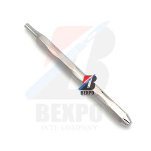 กระจกทันตกรรมขนาดเส้นผ่านศูนย์กลาง10มม. ขนาด13ซม. ที่จับเครื่องมือผ่าตัดทำจากเหล็กแหล่งจ่ายไฟด้วยมือ - Product Image 2