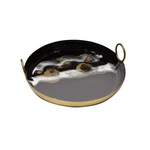 El último diseño para la decoración de la Mesa de la boda del hotel en casa Bandeja DE SERVICIO DE METAL ecológica - Product Image 6