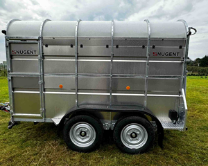 Remolque para Caballos y Ganado de 12' x 5'8" con Rampa, Capacidad de 4500 lb para Caballos y Otros Animales - Product Image 3