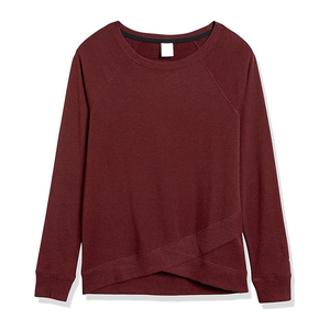 เสื้อกันหนาวผ้าฝ้ายมีฮู้ดลำลองสำหรับผู้หญิง, สินค้ามาใหม่ไซส์ใหญ่พิเศษระบายอากาศได้ดีคอกลมผ้าฟลีซออกแบบโลโก้ได้ตามต้องการสำหรับฤดูหนาว - Product Image 2