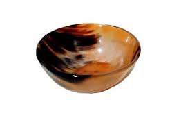 Cuencos decorativos de mesa de cuerno al por mayor, proveedor de cuerno de búfalo de buey africano e indio, fabricante artesanal de cuencos de cuerno para servir ensaladas - Product Image 4