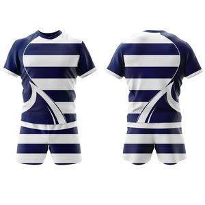 Uniforme de Rugby Ligero y Cómodo con Diseño Personalizado, Ropa Deportiva para Equipos, Venta al Por Mayor OEM, Ropa Transpirable para Correr - Product Image 3