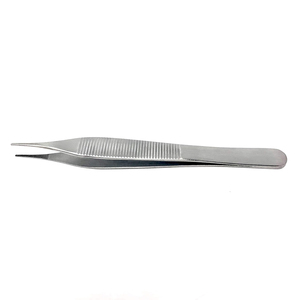 Medic Instrument Nouvelle pince à micro-pansement en acier inoxydable Instruments chirurgicaux droits avec tissus de pansement Adson - Product Image 2