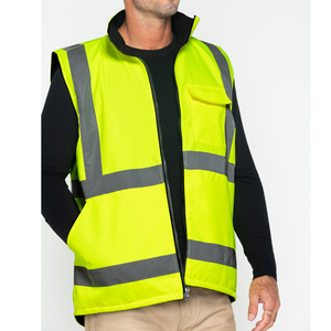 Gilet de sécurité haute visibilité avec logo personnalisé, couleur orange, gilet pour homme, multi-poches, gilet de sécurité haute visibilité pour homme - Product Image 2