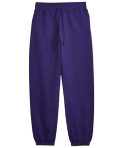 Conjunto Deportivo de Felpa Morada Unisex, Sudadera con Capucha Lisa y Pantalones Jogger, Conjunto de Dos Piezas, Ropa Casual de Invierno, Diseño OEM - Product Image 2