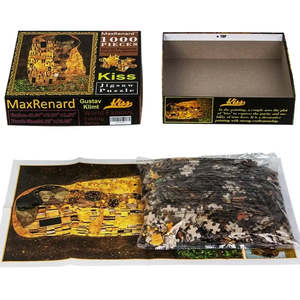 Puzzle personnalisé de 1000 pièces, jouet éducatif, Les Girasoles sur des tables anciennes, en carton et papier, taille personnalisable - Product Image 3
