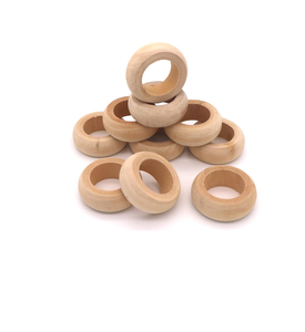 Fabrication d'anneaux de serviette en bois, design personnalisé de luxe, fournisseurs indiens en gros, anneaux de serviette en bois d'acacia - Product Image 2