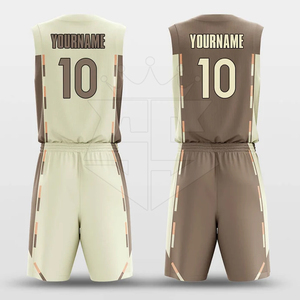 Uniforme de Baloncesto Reversible de Alta Calidad, Diseño Personalizado, Ropa Deportiva para Exteriores, 100% Poliéster, Transpirable y de Secado Rápido - Product Image 2