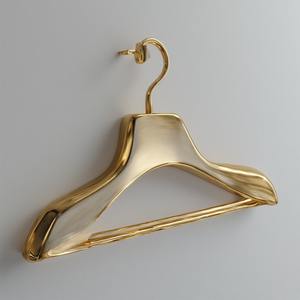 Cintre en métal robuste conçu pour les vêtements lourds comme les manteaux, les vestes, les vêtements de cérémonie, pour balcon, magasin de vêtements, utilisation en cuisine - Product Image 1