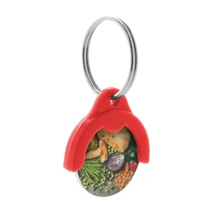 Portachiavi e Gadget Promozionali Personalizzati in Acciaio Inossidabile e PVC con Stampa Digitale e Token Personalizzabili - Product Image 4