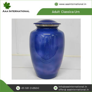 Best <b>Ashes</b> Use Bulk Supply Custom Made 100% Aluminium <b>Keepsake</b> Adults Classica Urns <b>for</b> Global Buyers - Product Image 5