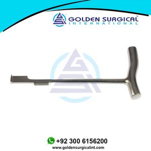 Ciseau sternumaire cardiovasculaire Lebsche, instruments de chirurgie orthopédique en acier inoxydable de haute qualité - Product Image 6