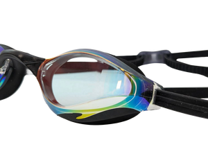 SAEKO ผู้ใหญ่วัยรุ่น UV 400 Antifog โพลีคาร์บอเนตโปร่งใสเลนส์ PC กรอบพิมพ์โลโก้แว่นตาว่ายน้ํา - Product Image 4