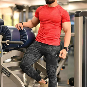 T-shirt col rond en coton pour hommes léger, doux et confortable à manches courtes, tenue de tous les jours décontractée pour gym et fitness - Product Image 3