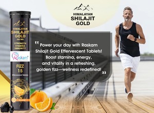 Offre Spéciale du fournisseur direct de l'usine Raskam Shilajit Gold Effervescent Enhamina Vitality Enhancer Adultes Himalayan Shilajit - Product Image 3