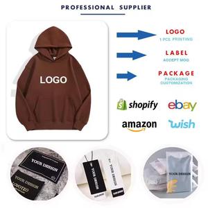 Custom 100% Cotton Fleece Pullover Regular Fit <b>Blank</b> Hoodie Winter Vintage Acid Wash Men's - Product Image 4