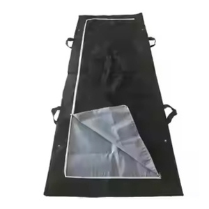 Pochette de rangement tissée imperméable en tissu industriel lourd enduit de PVC durable avec fermeture éclair centrale à 4 poignées pour véhicules Style uni - Product Image 3