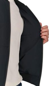 Nueva chaqueta acolchada negra personalizada para hombre de moda con abrigo de burbujas elegante y cálido para el invierno | Diseño impermeable y ligero - Product Image 5