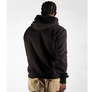 Mens Hoodies Pullover Bella Canvas Hoodie personnalisé sweat-shirt surdimensionné avec un sweat à capuche et des poches avant - Product Image 4