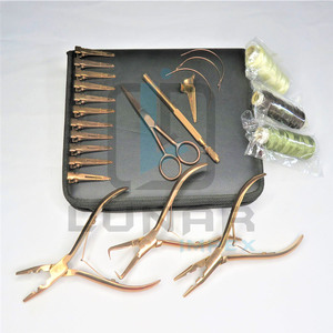 Lunar Rose Gold Plasma Coloring Hair Extension Tools Stainless Steel Kit Case Providing Free Custom Brand Labelling for - Product Image 5