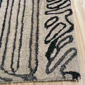 Grande demande Design marocain Tapis en laine coton faits à la main Touffeté mur à mur pour un usage domestique Lavable Prix de gros pour la prière - Product Image 4