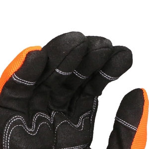 Guantes de mecánico con logotipo personalizado de alta calidad directos del fabricante, empuñaduras cómodas de cuero ligeras y duraderas de alta calidad - Product Image 3