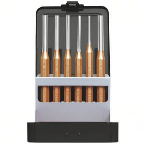 Juego de punzones Gedore de 6 piezas con estuche para cinceles y punzones - Product Image 3