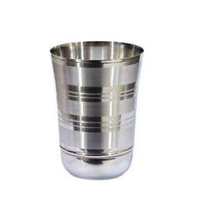 Verres à boire en acier inoxydable fabriqués à la main pour un salon durable Bar en verre en métal Restaurants Événements Utilisation de fête - Product Image 1