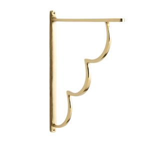 Soporte de estante de metal con acabado plateado de diseño minimalista elegante para interiores de Casa montado en la pared multifunción duradero - Product Image 6