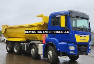 Camion benne MAN TGS 35.440 8x4 diesel à transmission automatique, conduite à gauche, modèle 2016, poids lourd d'occasion à prix abordable - Product Image 4
