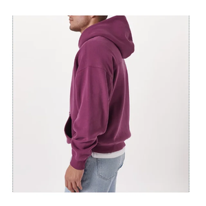 Sudadera con Capucha Premium para Hombre, Ligera, de Alta Calidad, Personalizable, Nueva Moda, Forro Polar Sólido, Ropa de Calle de Invierno, 100% Algodón - Product Image 3
