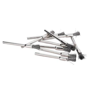 แปรงขัดลวดเหล็กขนาดเล็ก ทนทาน สำหรับขัดโลหะ กำจัดสนิม และทำความสะอาดพื้นผิว ราคาโรงงาน ลดราคาพิเศษ - Product Image 4