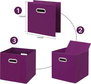 Boîtes de rangement Vietnam: conception intelligente qui se replie facilement. - Product Image 1