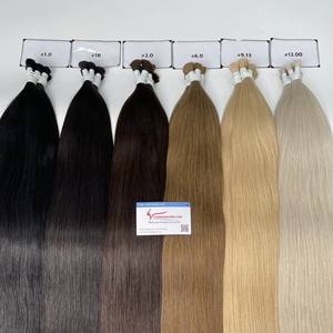 Superventas al por mayor, cutícula alineada, extensiones de cabello humano vietnamita a granel, cabello humano a granel - Product Image 3