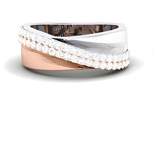 Anillo de diamante de oro sólido de 18 quilates certificado por IGI con diamante natural real - Product Image 4