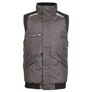 Gran oferta 100% poliéster Oxford tela impermeable trabajo cuerpo calentador Multi bolsillos forro polar pescador chaleco de seguridad para invierno - Product Image 1