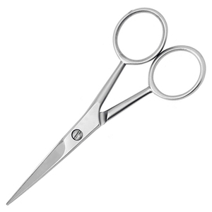 Wholesale Razor Edge Sharp <b>Beard</b> <b>Scissors</b> Hair Cutting <b>Scissors</b> Metal Steel Mustache <b>Scissors</b> For Beauty - Product Image 4