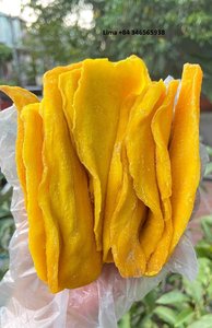 Tranches de mangue séchées moelleuses, procédé AD, 15-20% d'humidité, collation de fruits sucrés, saveur originale, 8-10 cm, emballage en vrac, Vietnam/ Mme Mirabel - Product Image 5