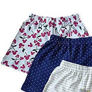 Lot de 4 shorts imprimés classiques pour votre tout-petit, shorts unisexes multicolores, convient aux enfants de 2 à 8 ans - Product Image 2