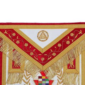 Tablier maçonnique personnalisé brodé à la main Tablier maçonnique de haute qualité au prix de gros - Product Image 3