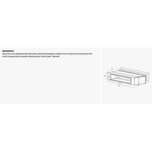 Boquilla de Salida de Aire Motorizada Tecnosystemi con Plenum Telescópico, Pieza para Sistemas HVAC Completos - Product Image 2