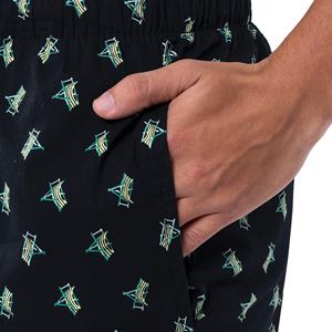 Pantalones cortos de hombre con diseños personalizados de impresión digital al por mayor, pantalones cortos informales de talla grande de secado rápido, pantalones cortos deportivos estampados de malla para hombre - Product Image 3