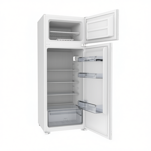 Refrigerador y Congelador de Doble Puerta con Congelador Superior, Clase E, Color Blanco, Modelo RI1P205NEWE, 60 cm de Ancho - Product Image 2