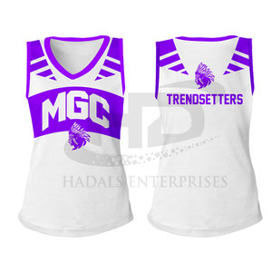 Bonne vente de nouveaux uniformes de sport de Cheerleading de style uniformes de Cheerleading confortables et légers - Product Image 6